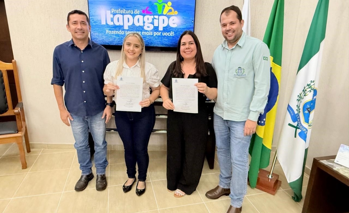 Mais Dois Professores Tomam Posse na Rede Municipal de Educação