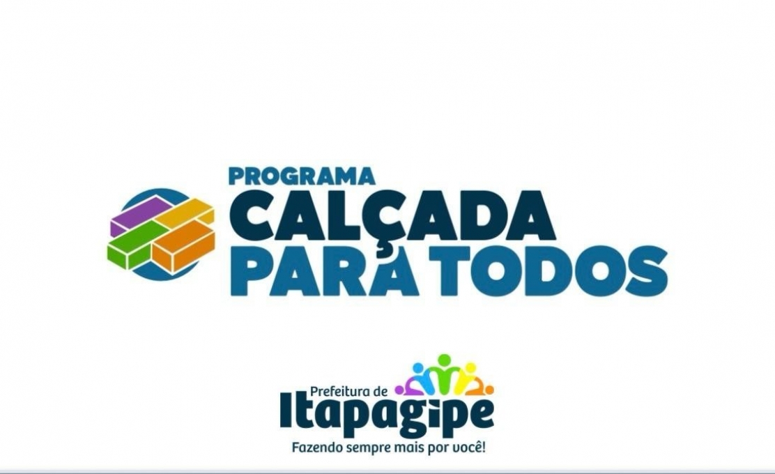 Prefeitura de Itapagipe lança programa “Calçada Para Todos”