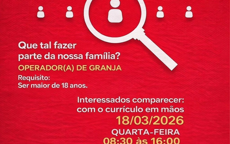 Mutirão de Empregos – Granja COBB