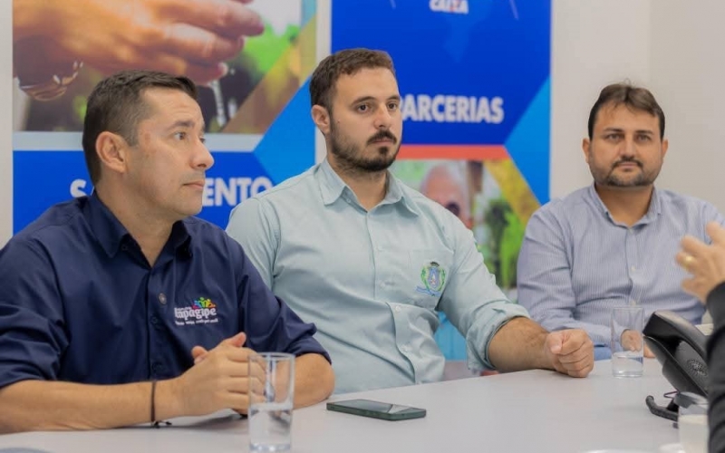 Prefeitura assina contrato de operação de crédito com a Caixa Econômica Federal para construção da Estação de Tratamento