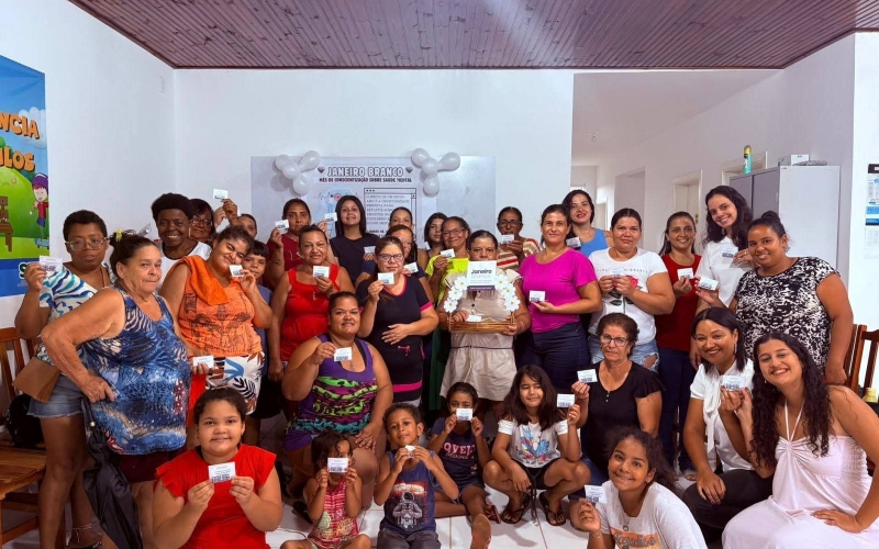 Campanha Janeiro Branco 2026: CRAS/PAIF promove palestra sobre saúde mental para mulheres