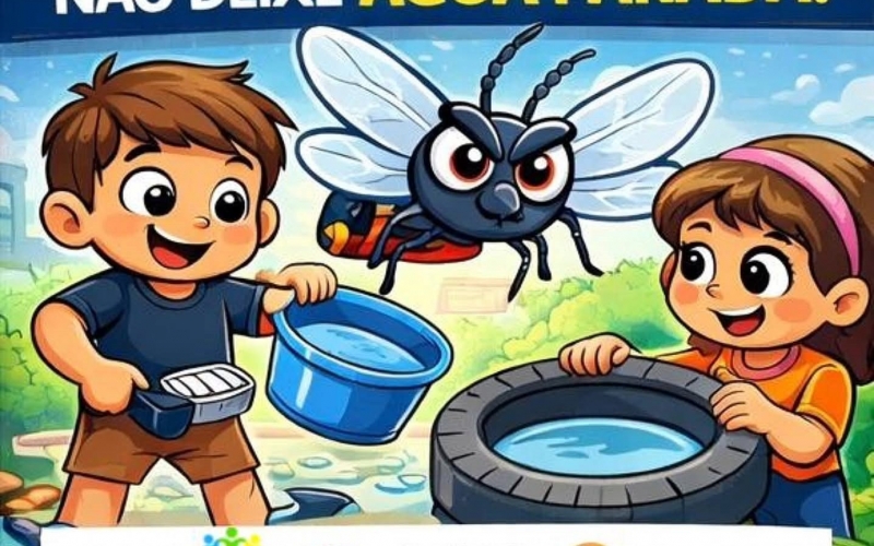 O mês de janeiro reúne dois fatores que exigem atenção redobrada no combate à dengue: o calor intenso e as chuvas freque