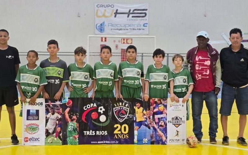 Itapagipe vence Fronteira pela Copa Três Rios de Futsal Infantil Estudantil