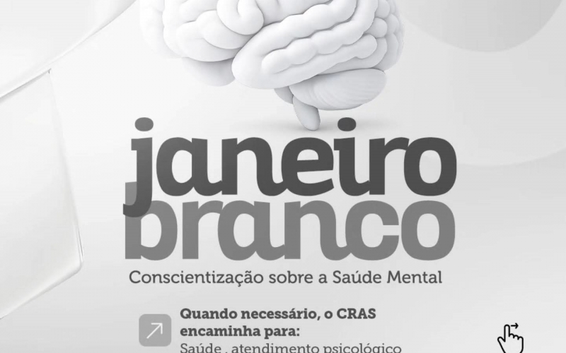 Janeiro Branco é um convite ao cuidado com aquilo que sustenta tudo: a nossa saúde mental 
