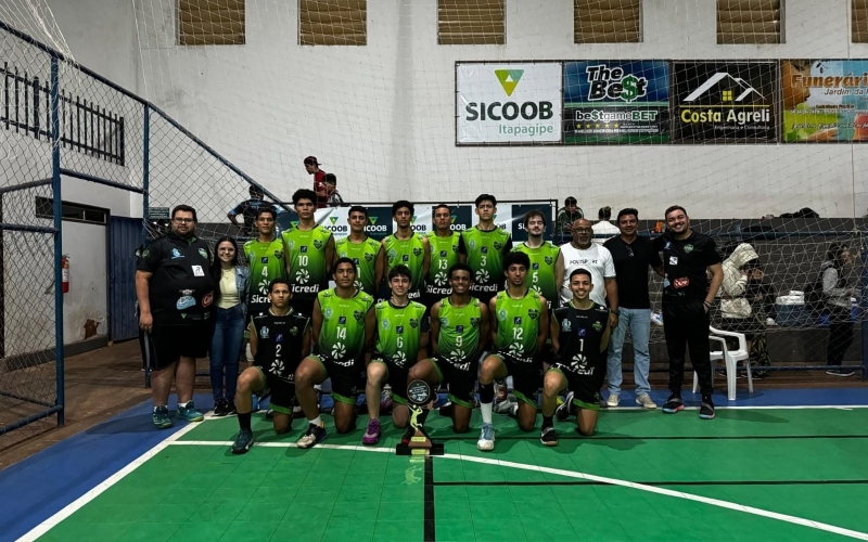 Itapagipe é campeão da 1ª Copa Regional de Vôlei 