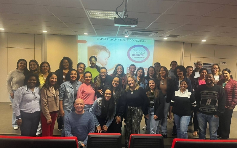 Profissionais da Saúde de Itapagipe participam de capacitação em Uberaba sobre o Teste do Pezinho