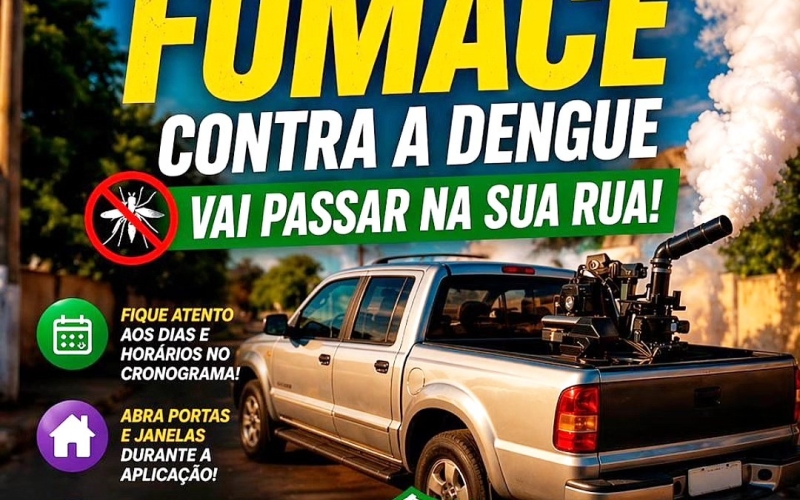 Atenção, Itapagipe! O veículo do fumacê vai passar