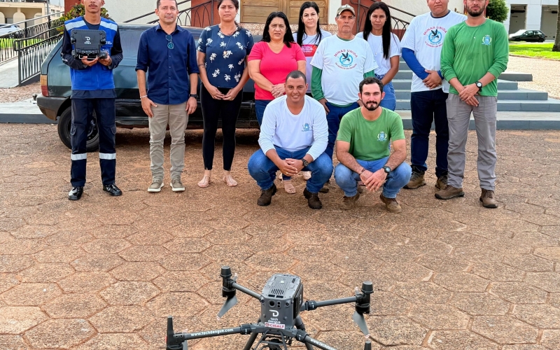 Prefeito Ricardo Garcia Acompanha Início do Mapeamento Aéreo de Focos da Dengue
