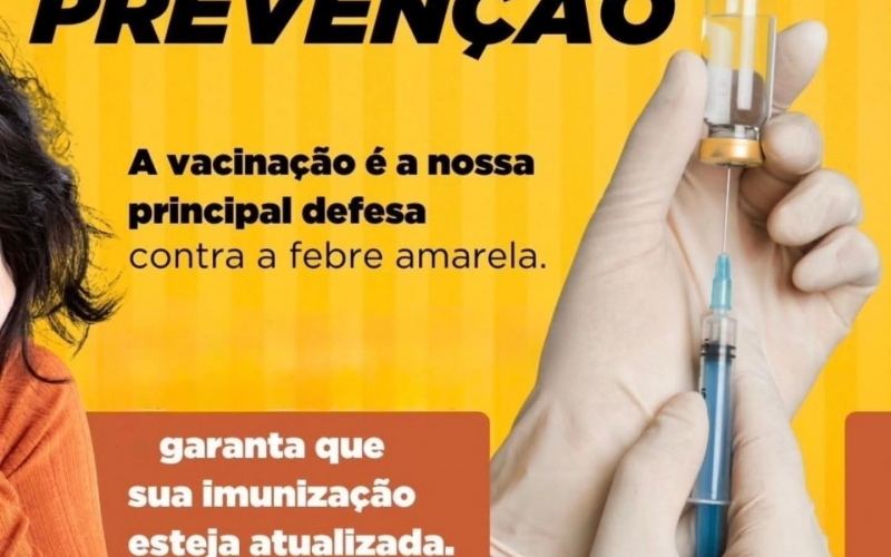 Secretaria Municipal de Saúde Alerta sobre a Febre Amarela em MG