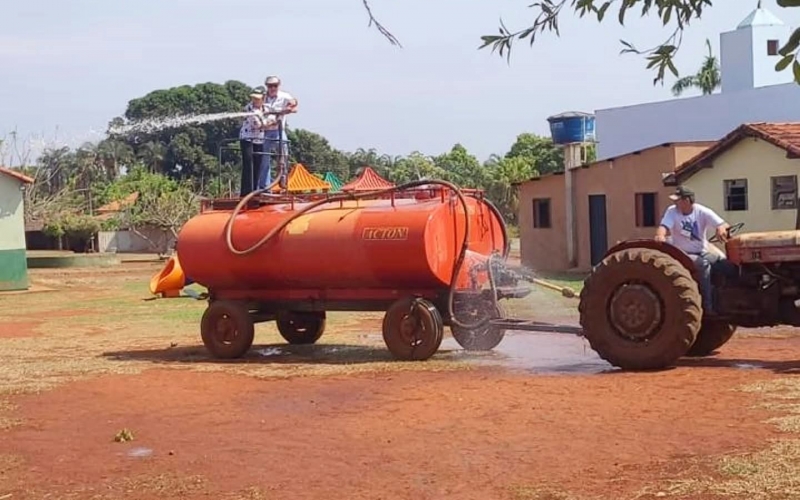 Funcionários Públicos e moradores da Vila Coqueiro recebem treinamento de brigada de incêndio