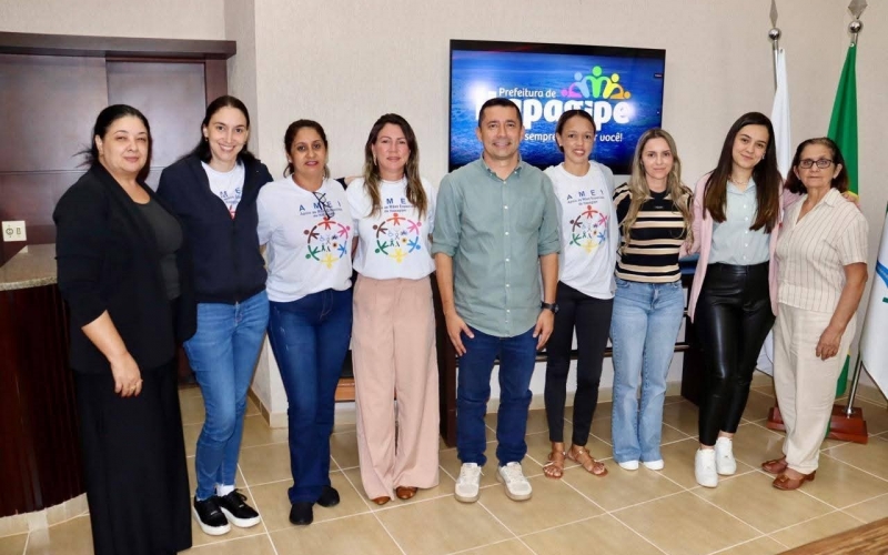 Grupo AMEI apresenta projetos ao prefeito Ricardo Garcia em defesa da educação inclusiva