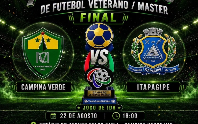 Itapagipe vai em busca do pentacampeonato na Copa Três Rios Veterano/Master