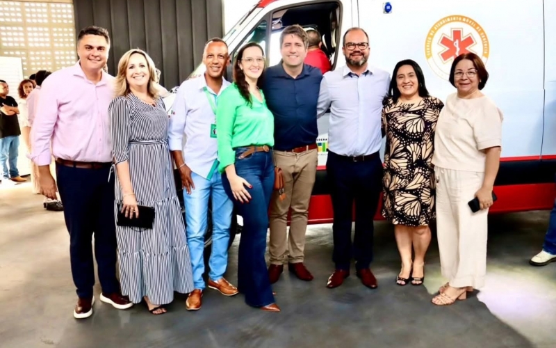 Municípios da região participam da inauguração da nova Base do SAMU em Pirajuba