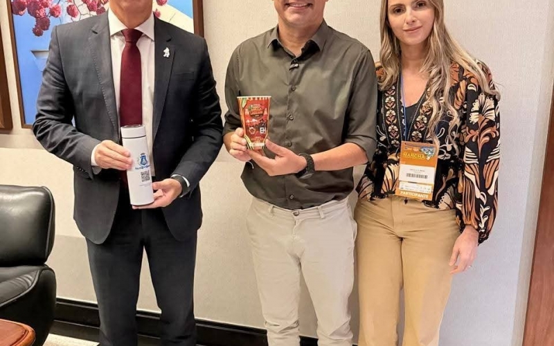 Prefeito Ricardo e Secretária de Desenvolvimento Social se reúnem com gerente de Assuntos Federativos do Ministério 