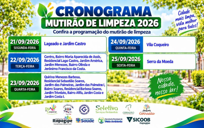Mutirão de Limpeza – Dia C, Dia de Cooperar