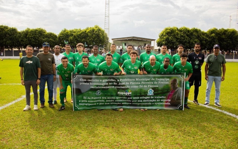 Vila Olímpica recebe abertura do Campeonato Regional de Futebol Amador Zé de Fátima