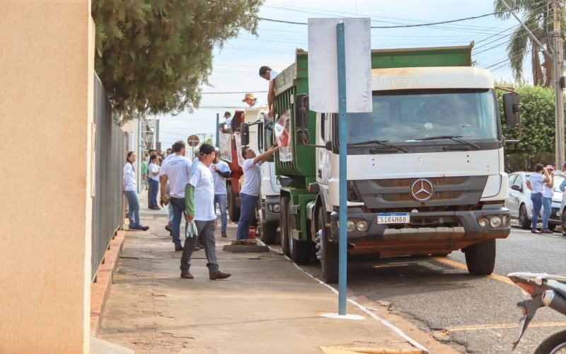 Prefeitura de Itapagipe inicia Mutirão de Limpeza contra a Dengue