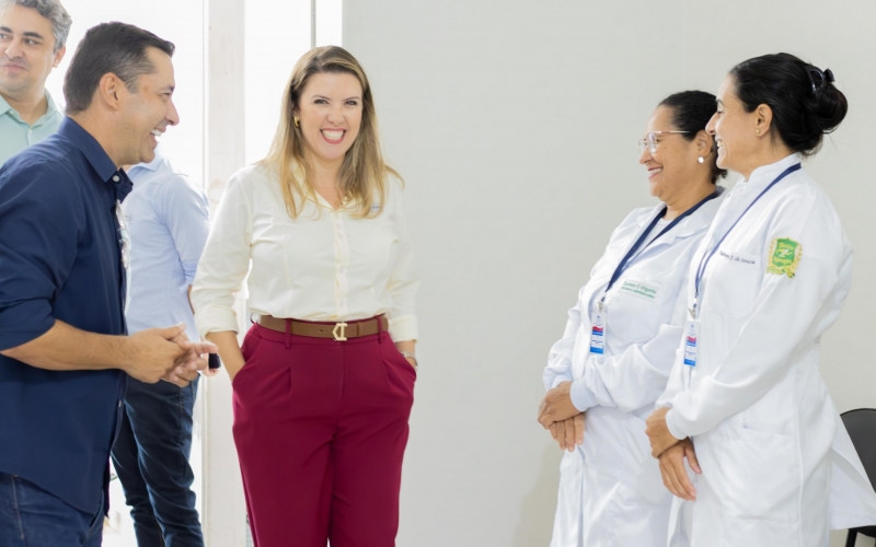 Prefeita de Uberaba visita centros de saúde de Itapagipe e elogia estrutura e atendimento
