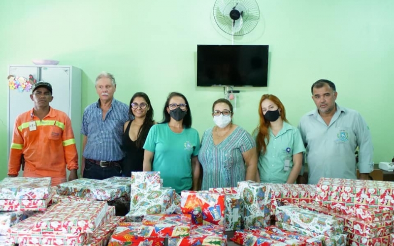 Através de ação entre a Secretaria de Desenvolvimento Social e a Usina BP Bunge, foram entregues nesta manhã