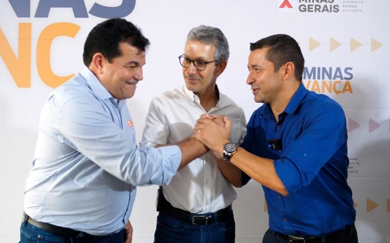 O prefeito Ricardo Garcia esteve nesta sexta-feira,18 de fevereiro, na cidade de Uberlândia, em agenda com o governador