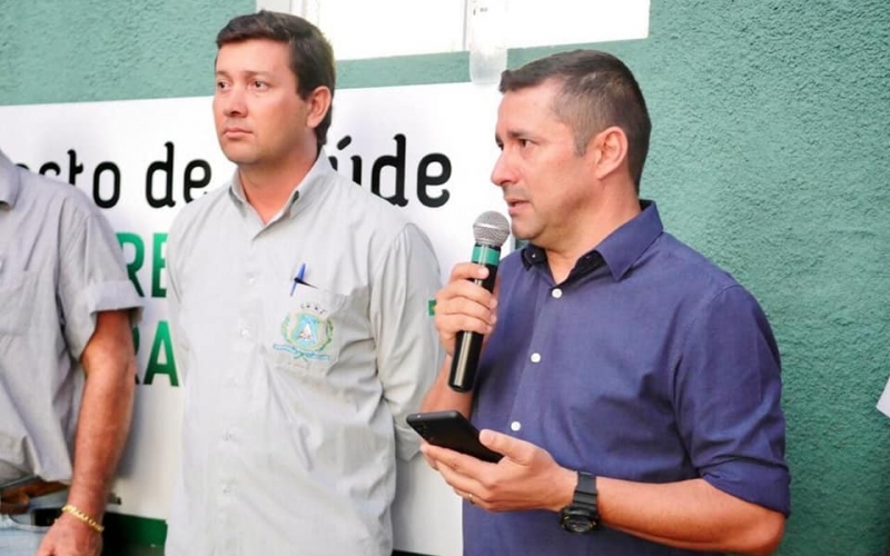 Reinauguração Posto de saúde na Comunidade Serra da Moeda