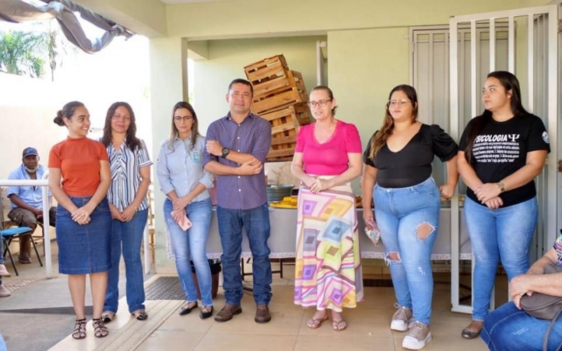 O primeiro encontro  no CRAS para o público de 40 anos acima