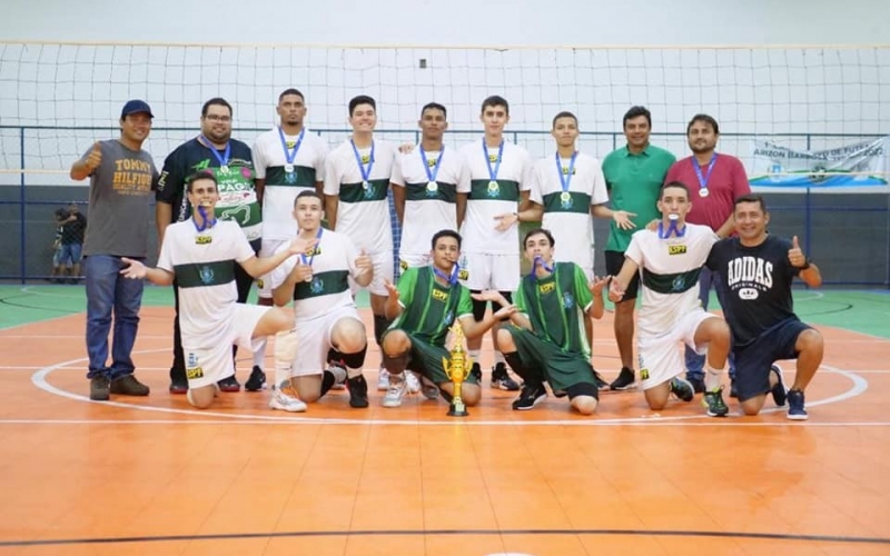 A grande final do campeonato Municipal de Voleibol Masculino e Feminino, foi realizado Sábado dia 09 de abril