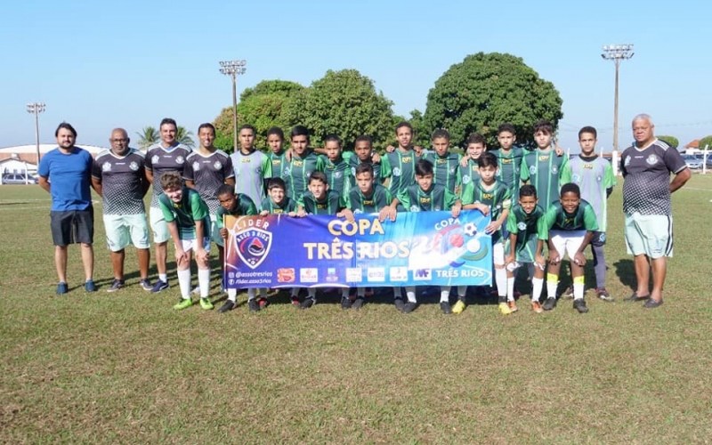 Itapagipe empata no sub 12 e 14 e vence no sub 16 nas categorias de base na Copa Três Rios de Futebol Infantil