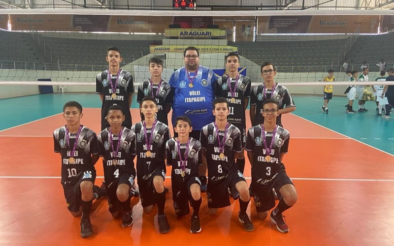 Equipes de handebol e vôlei das escolas estaduais de Itapagipe disputam nova etapa do JEMG 2022