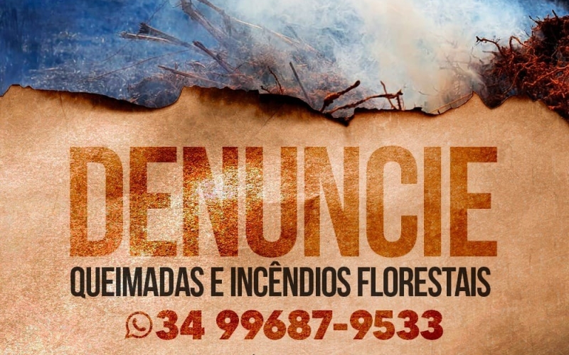 Ajude a combater e a reduzir os danos causados pelos incêndios e queimadas em nosso município