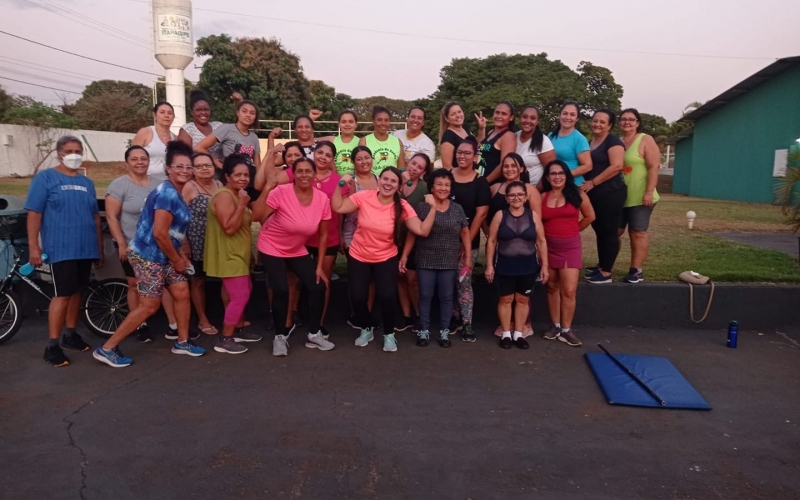 A Academia da Saúde está a todo vapor! Venha se juntar a essa turma super animada e ganhar mais qualidade de vida