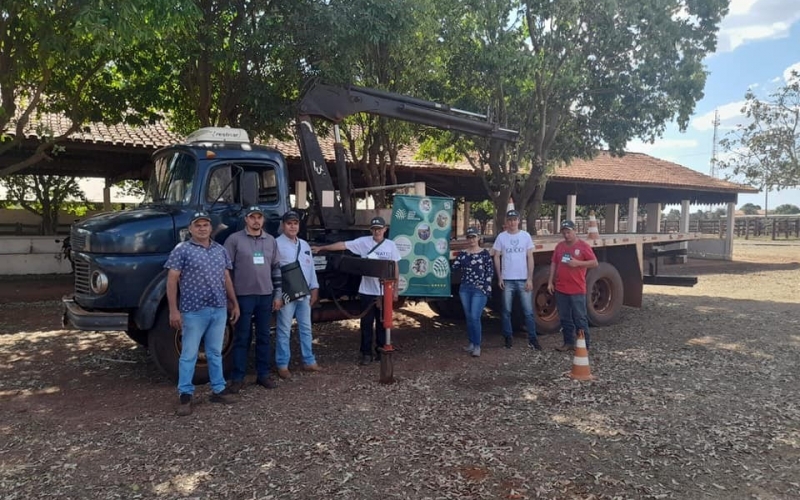 Aconteceu entre os dias 22 e 24 de agosto, mais um Curso de Operador de Munck realizado pelo SENAR 