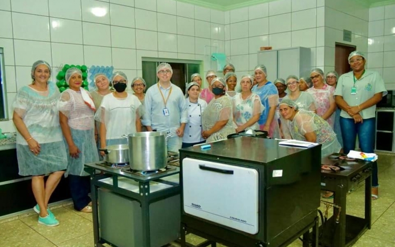 Nesta segunda-feira, dia 03 de outubro, iniciou-se o curso de Culinária Clássica Mineira