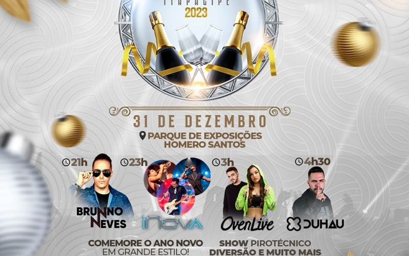 Venha para o melhor réveillon da região!