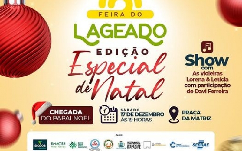 Vem aí: Feira do Lageado Edição Especial de Natal