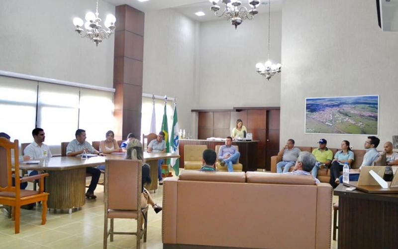 Prefeito Recebe Agente de Desenvolvimento territorial Sebrae