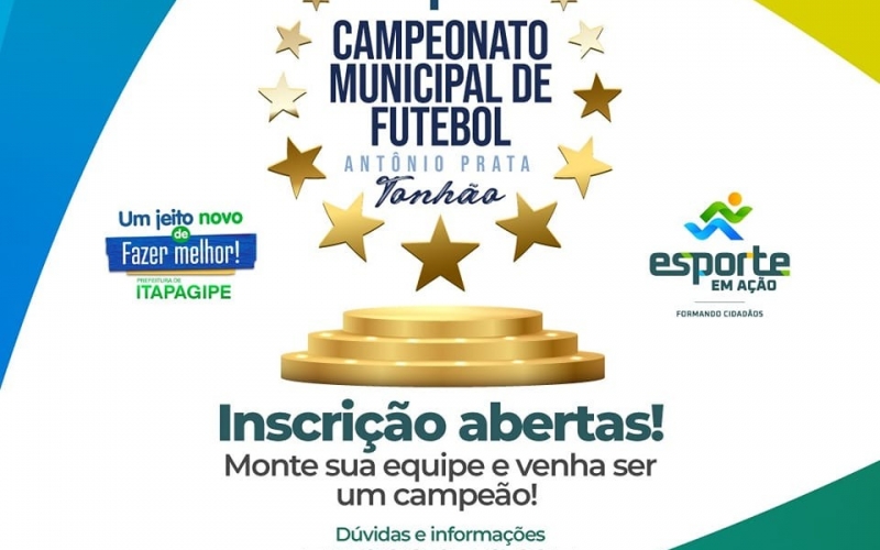 Monte a sua equipe e seja uma campeão
