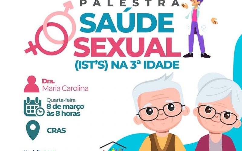 O CRAS juntamente com a Secretaria de Saúde irá realizar a palestra 
