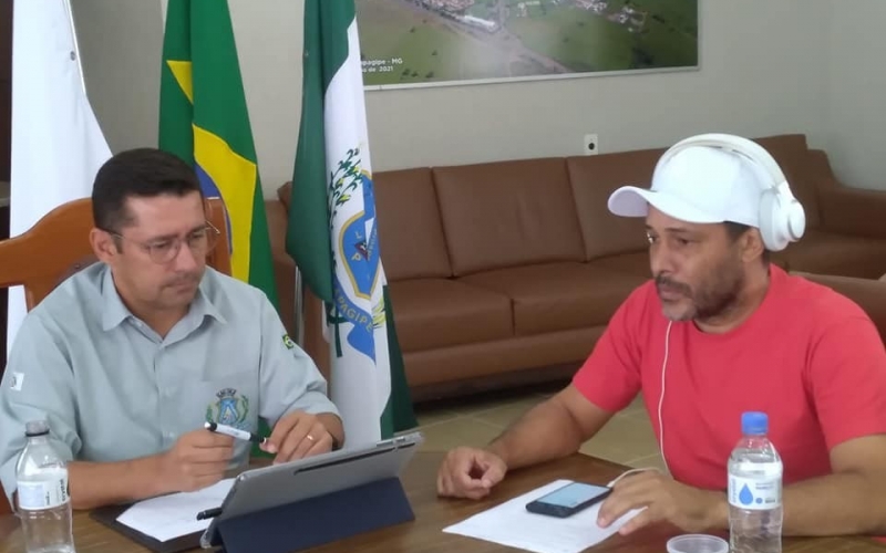 Na manhã desta sexta-feira, 10 de fevereiro, o prefeito Ricardo Garcia concedeu entrevista ao jornal da Radio Clube 