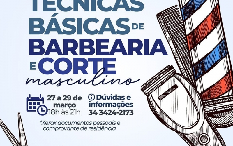 A Prefeitura de Itapagipe em parceria com o SENAC trás mais um curso profissionalizante