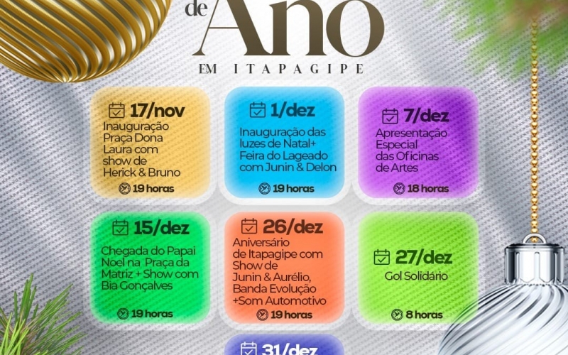 Vem passar o fim de ano em Itapagipe