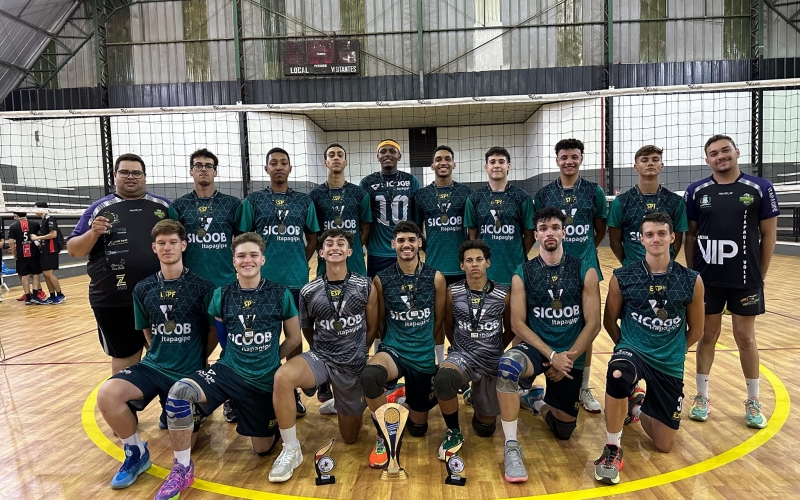 As equipes de voleibol Itapagipense, participaram no último domingo, da grande final do Campeonato Regional