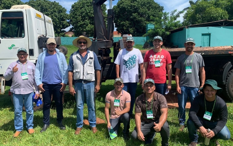 Nesta semana foi realizado mais um curso de operador de caminhão munck, em parceria com o SENAR