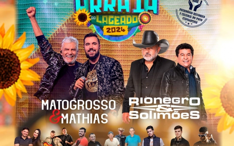  O Arraiá do Lageado 2024 vem aí