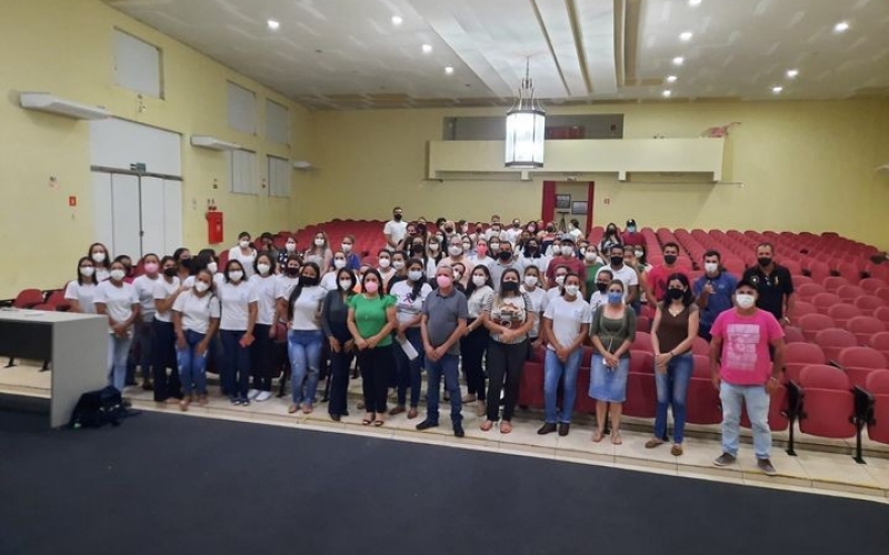Pré Conferência Municipal de Saúde, com o Segmento Trabalhadores da Saúde