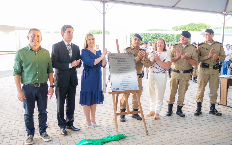Nesta quinta-feira (23), foi realizada a inauguração do Quartel da Polícia Militar de Itapagipe