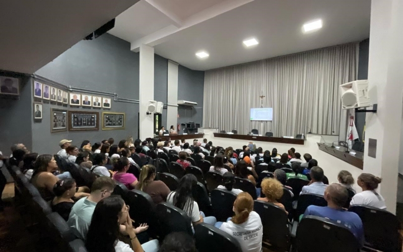 Audiência Publica para a prestação de contas da Saúde