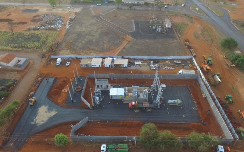 Subestação de energia de Itapagipe e a linha de transmissão estão em fase adiantada.